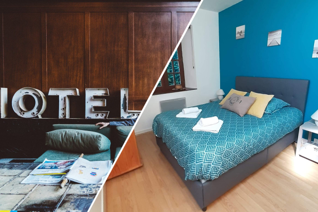 Comment choisir entre un hôtel ou un appartement type Airbnb ?
